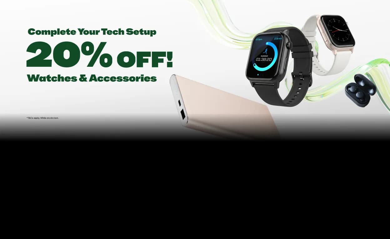 20 off watches & accessories