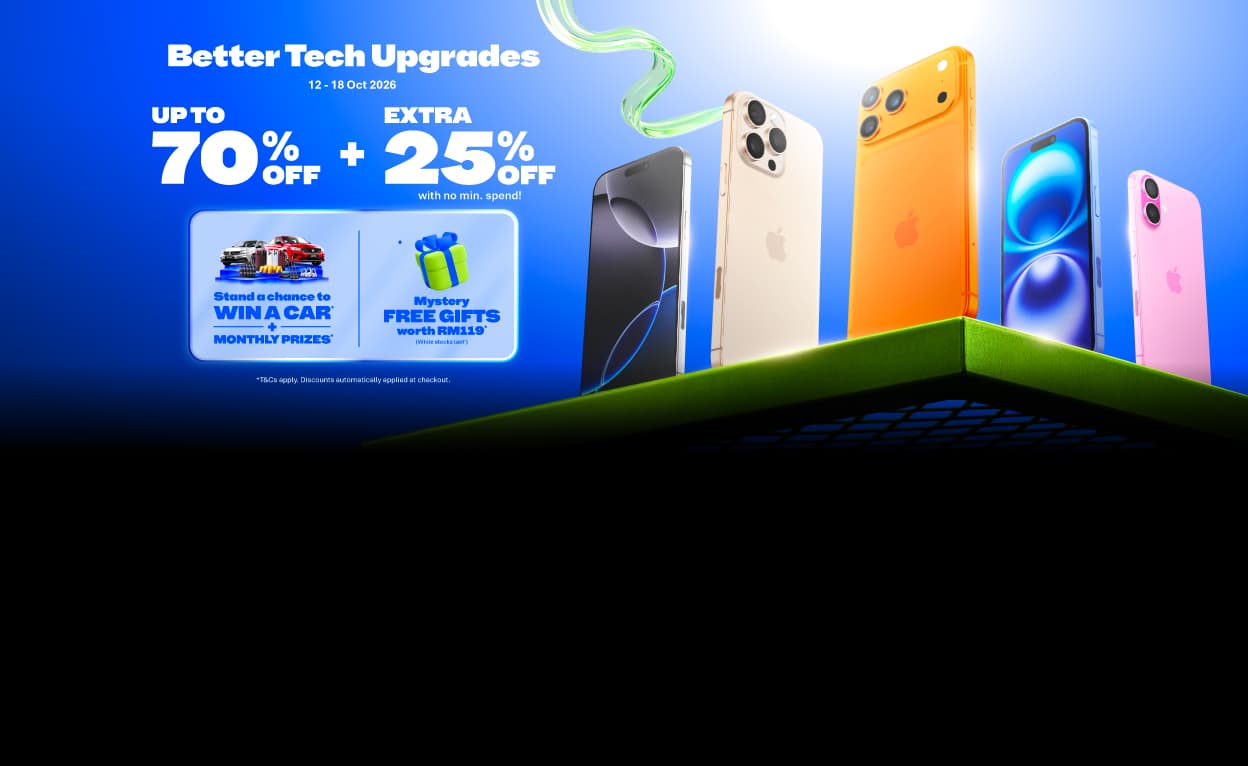 October Tech Upgrades | up to 70% + Extra 25% OFF