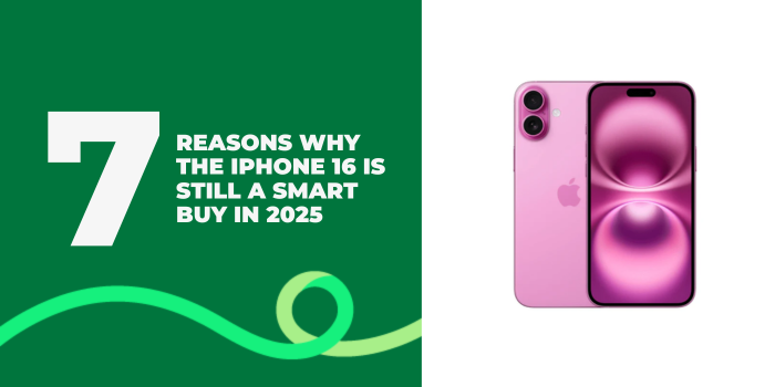 A thumbnail image of an article about '7 Reasons What the iPhone 16 is Still a Smart Buy in 2025'