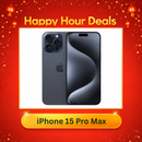 iPhone 15 Pro Max + 3 Months Warranty: Happy Hour