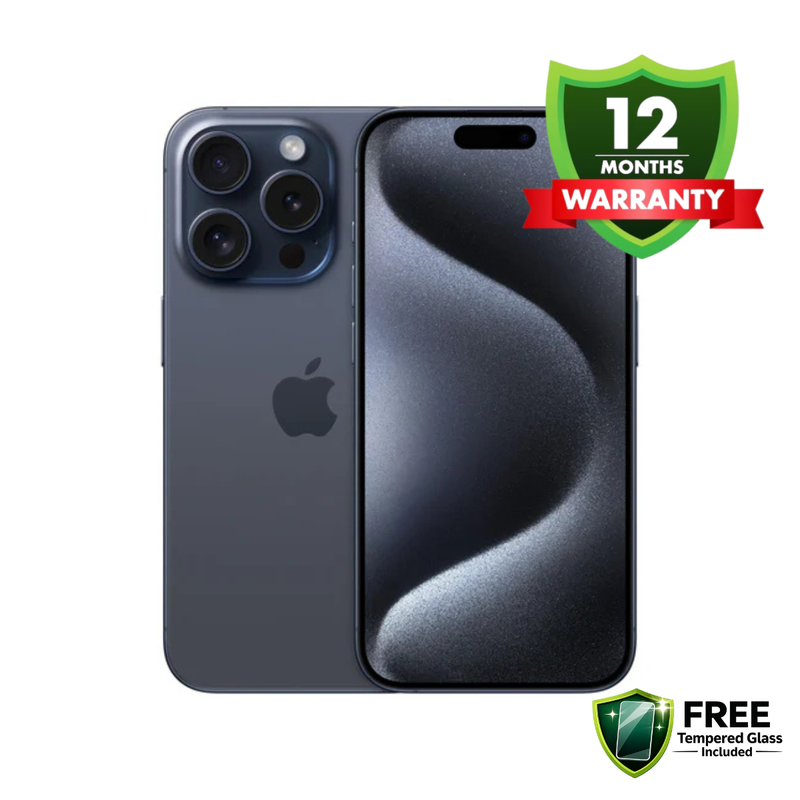 iPhone 15 Pro + FREE 12 Months Warranty
