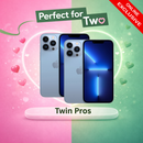 Twin Pros Bundle:iPhone 13 Pro 128gb + iPhone 13 Pro 128gb