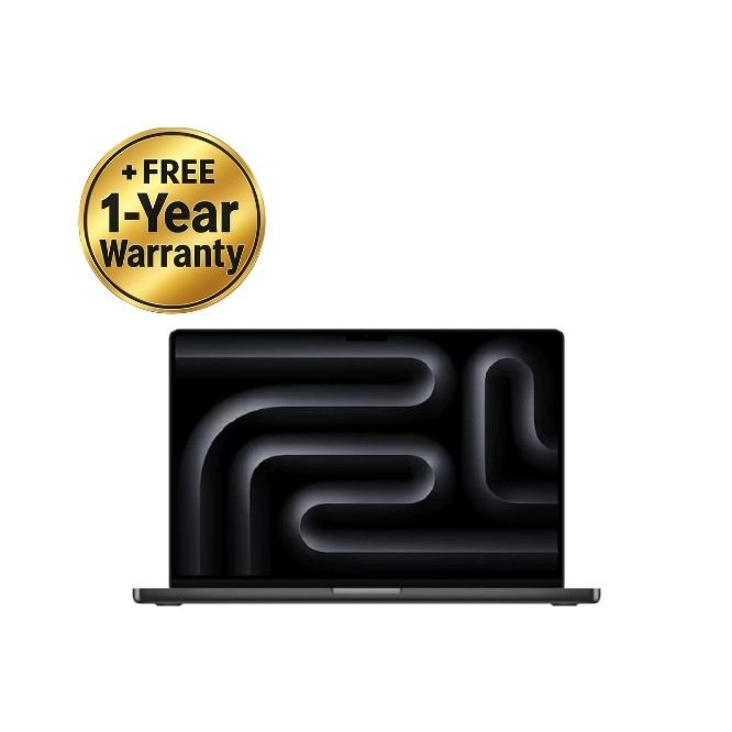 MacBook Pro M3 Max 16" 14-Core CPU and 30-Core GPU 2023 + FREE 1-Year Protection with No Extra Cost