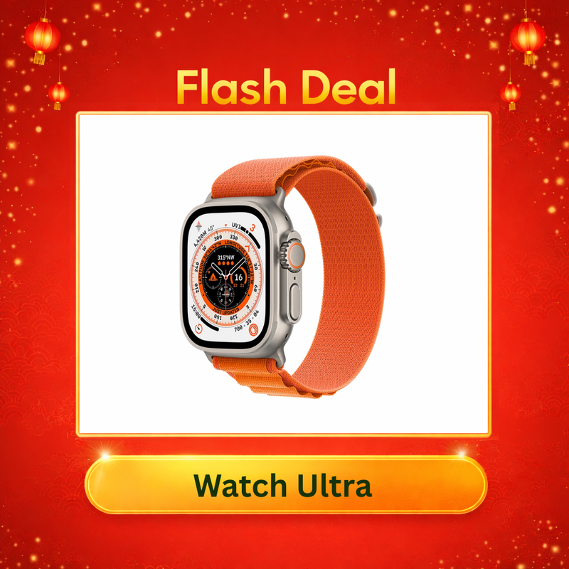 Apple Watch Ultra (GPS & Cellular): Flash Deal