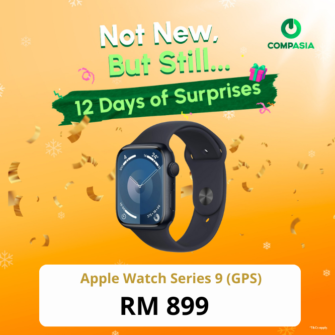 Apple Watch Series 9 (GPS) - Aluminium: 12 Days Special
