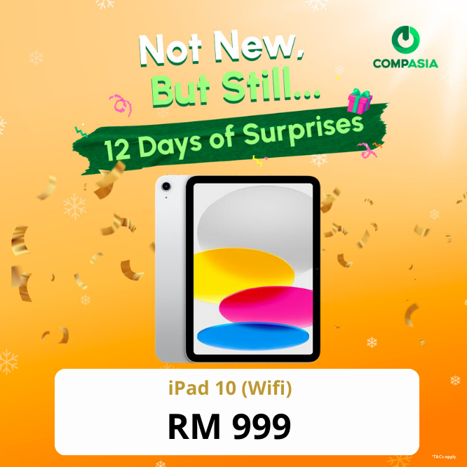iPad 10 (2020) WiFi: 12 Days Special