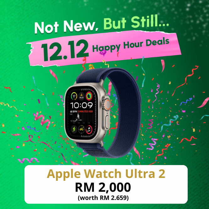 Apple Watch Ultra 2 (GPS & Cellular): 12.12 Happy Hour