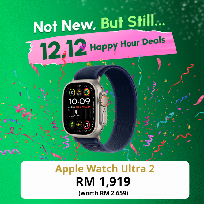 Apple Watch Ultra 2 (GPS & Cellular): 12.12 Happy Hour