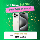 iPhone 15 Pro + FREE 3 Months Warranty