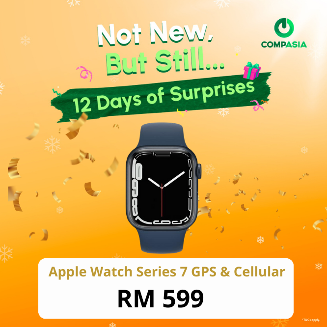 Apple Watch Series 7 (GPS & Cellular): 12 Days Special