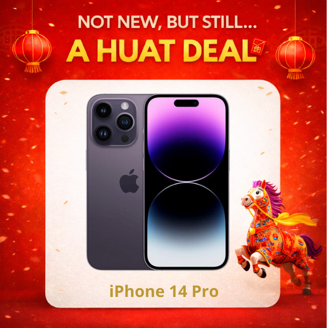 iPhone 14 Pro + 3 Months Warranty: Flash Deal