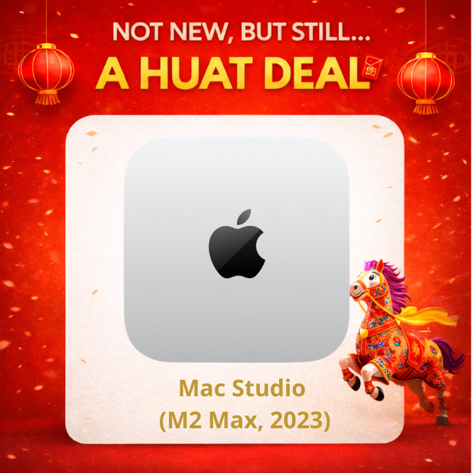 Mac Studio (M2 Max, 2023): Flash Deal