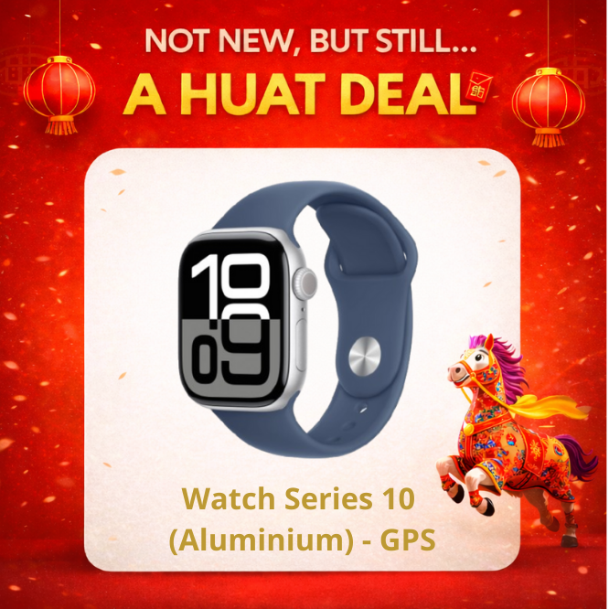 Apple Watch Series 10 (GPS) - Aluminium: Flash Deal