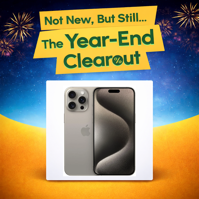 iPhone 15 Pro + 3 Months Warranty: Flash Deal